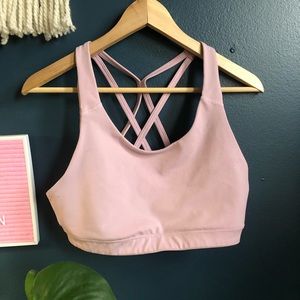 Old navy medium support lilac sports bra